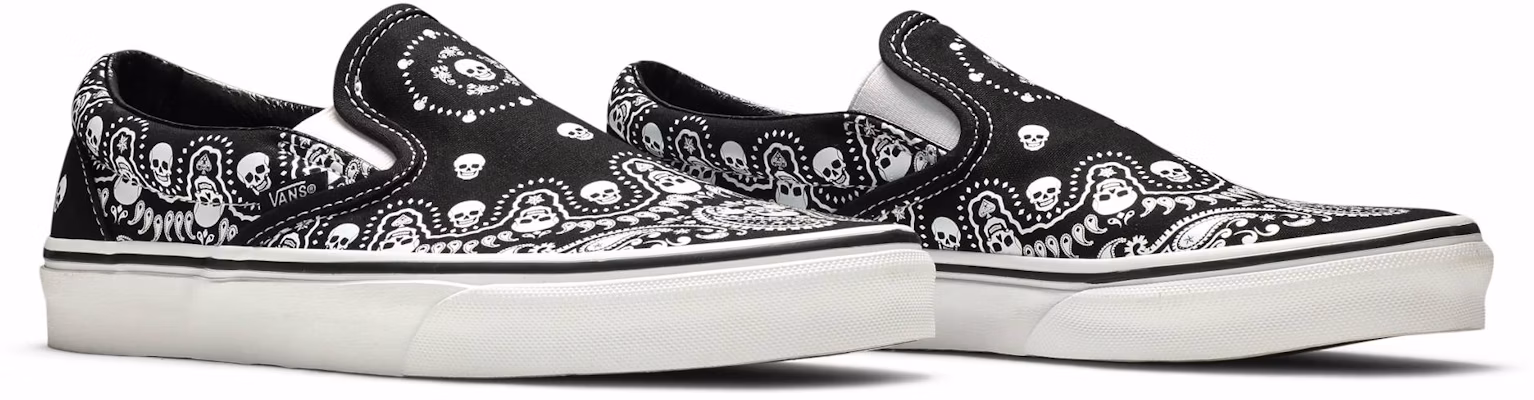 Vans Classic Slip-On 'Bandana - Black' VN0A33TBD9S Cheap Vans Classic Slip-On 'Bandana - Black' VN0A33TBD9S