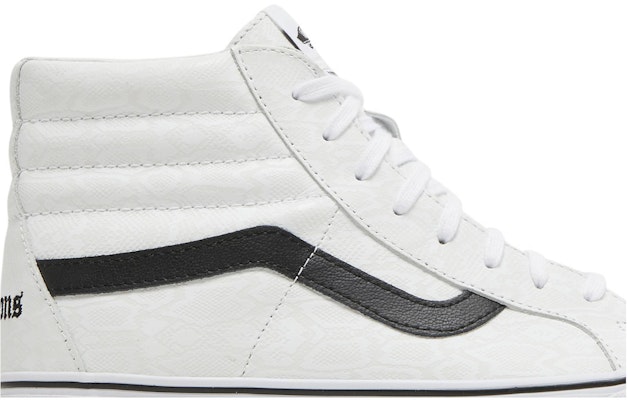 Noon Goons x Vans Sk8-Hi Reissue VLY LX 'White Snake' VN0A4BVH616 Order Noon Goons x Vans Sk8-Hi Reissue VLY LX 'White Snake' VN0A4BVH616