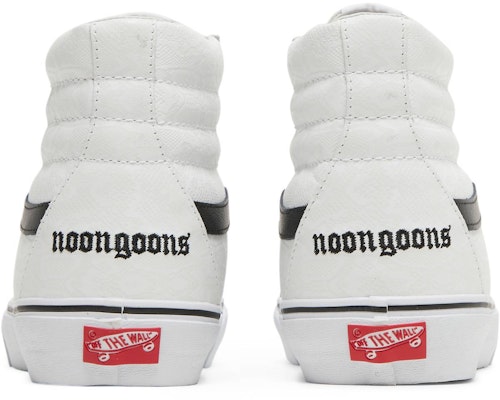 Noon Goons x Vans Sk8-Hi Reissue VLY LX 'White Snake' VN0A4BVH616 Details for Noon Goons x Vans Sk8-Hi Reissue VLY LX 'White Snake' VN0A4BVH616