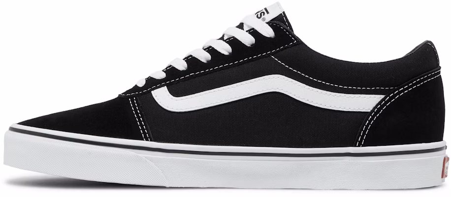 Vans Ward Suede Canvas 'Black White' VN0A36EMC4R Lookbook Vans Ward Suede Canvas 'Black White' VN0A36EMC4R