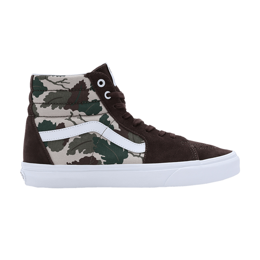 camo vans sk8 hi