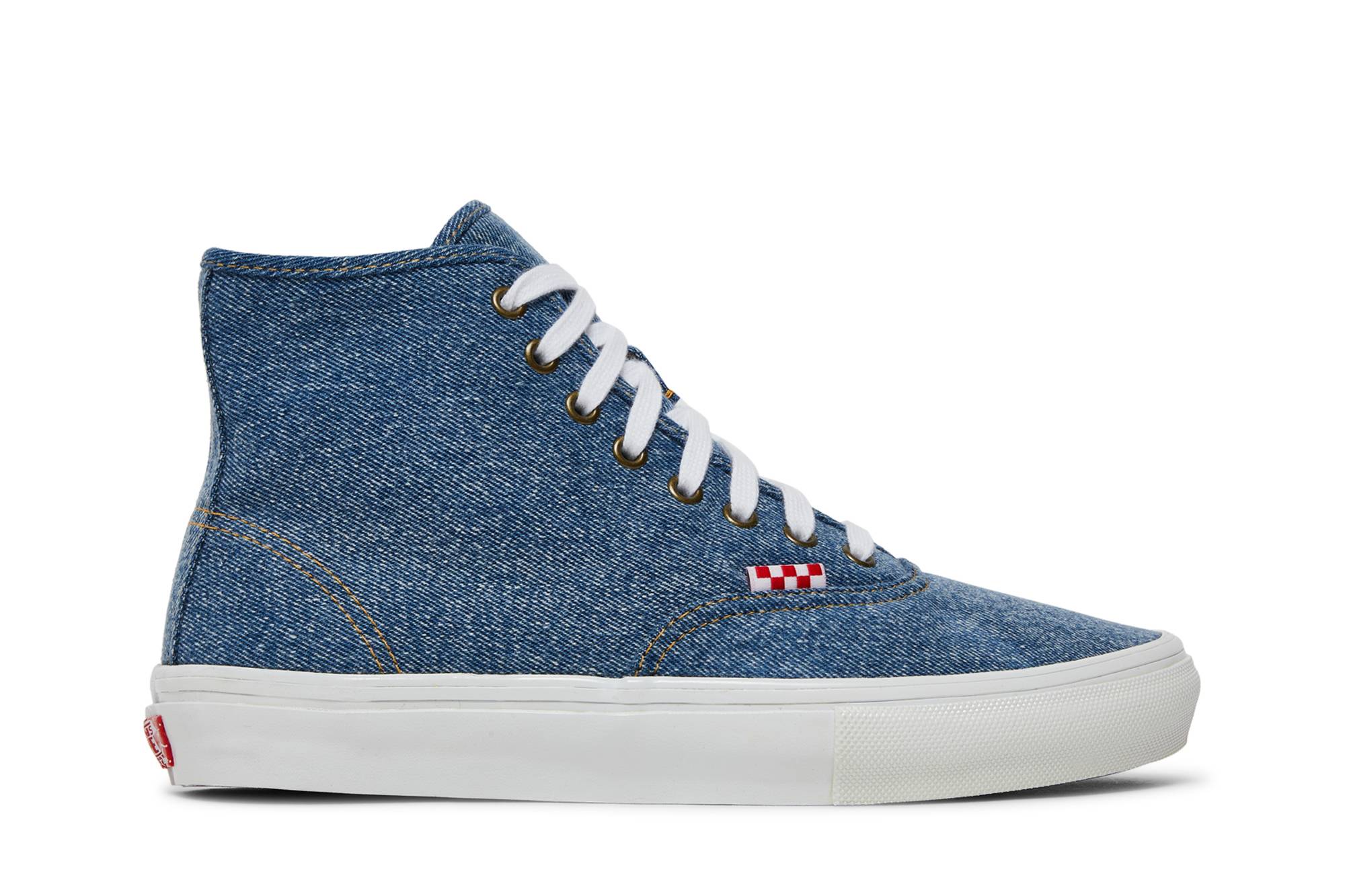 Buy 하키 x 반스 스케이트 어센틱 하이 '앤드류 알렌 - 데님' VN0A4BWO6VQ1