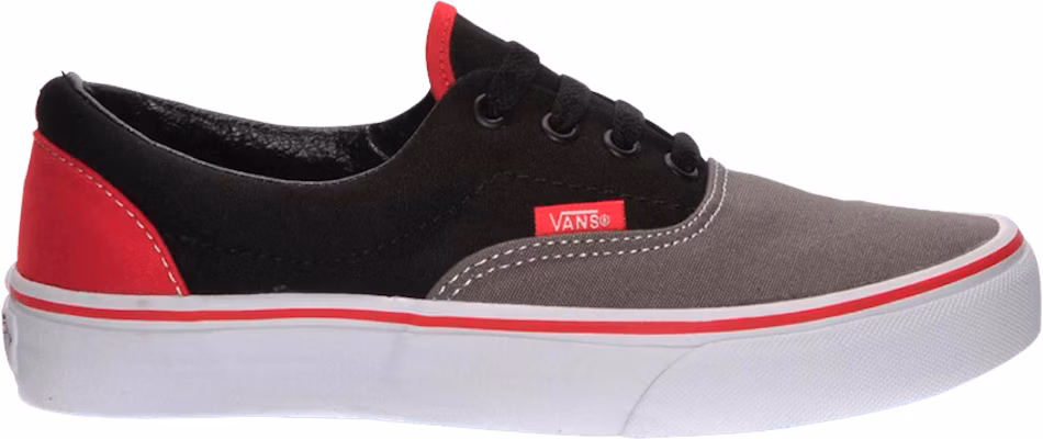 Vans era online red black