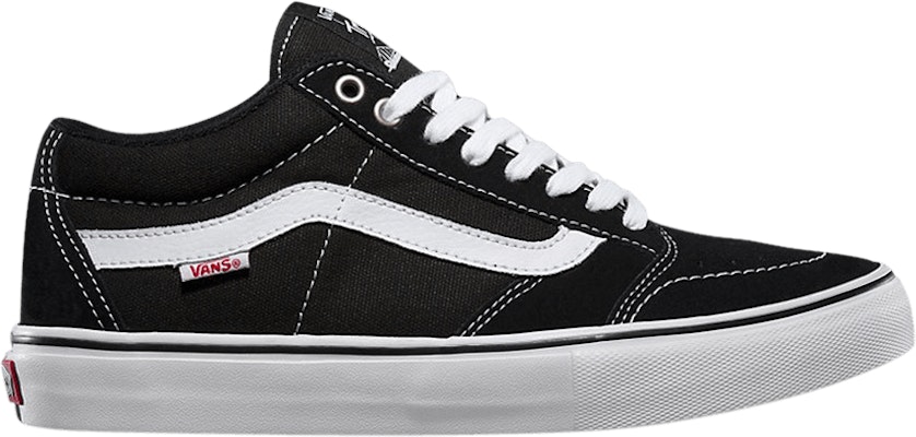 Vans tnt sales black white