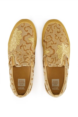 Opening Ceremony x Vans Slip On LX Qi Pao II Gold ST197869