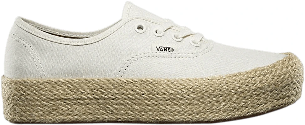 Vans Authentic Platform Espadrille Marshmallow VN0A3NAQFS8