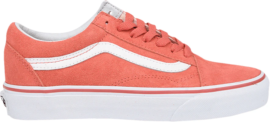 Coral top color vans
