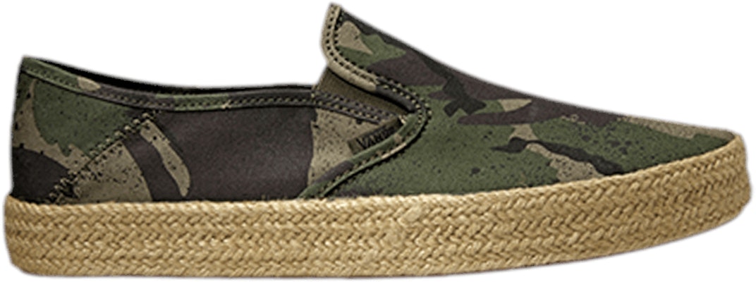 Vans slip discount on espadrille