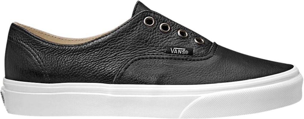 Vans authentic gore clearance black