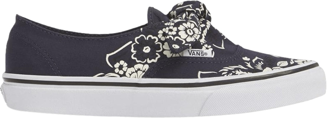Vans floral 2025 bandana authentic knotted