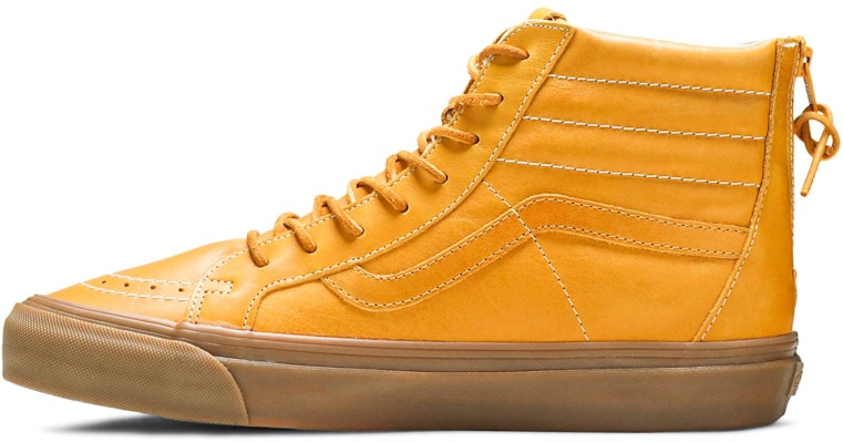 반스 스케이트-하이 리이슈 지퍼 LX '골든 옐로우' VN-0VOMFH7 Lookbook 반스 스케이트-하이 리이슈 지퍼 LX '골든 옐로우' VN-0VOMFH7