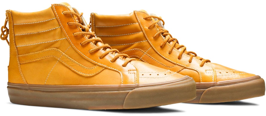 반스 스케이트-하이 리이슈 지퍼 LX '골든 옐로우' VN-0VOMFH7 Cheap 반스 스케이트-하이 리이슈 지퍼 LX '골든 옐로우' VN-0VOMFH7