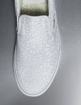 Vans 村上隆经典一脚蹬 LX '银色花朵' 0ZSIGQE Shop Vans 村上隆经典一脚蹬 LX '银色花朵' 0ZSIGQE