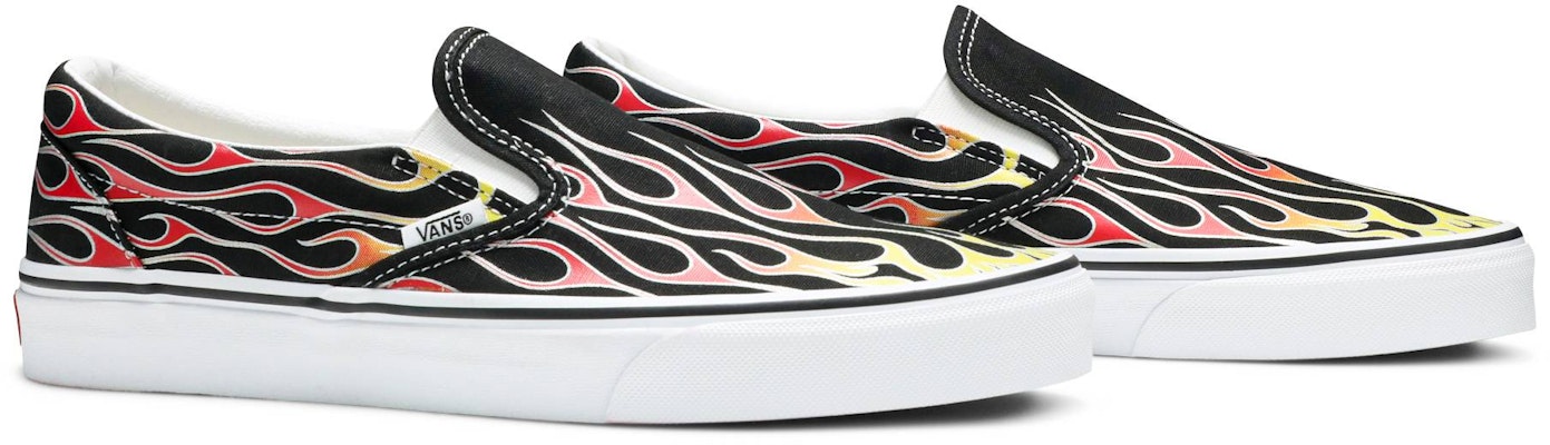 Vans Classic Slip-On 'Mash Up Flames' Sepatu Api VN0A38F7VKJ Cheap Vans Classic Slip-On 'Mash Up Flames' Sepatu Api VN0A38F7VKJ