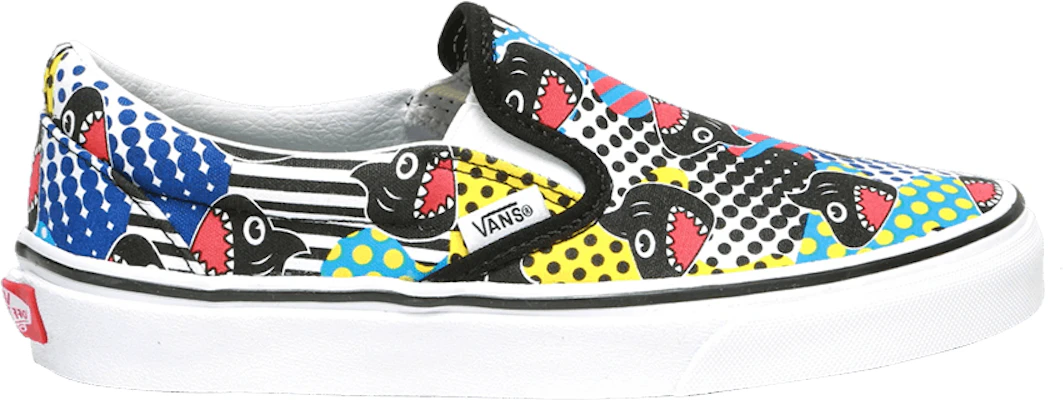 Shark week vans slip 2025 ons