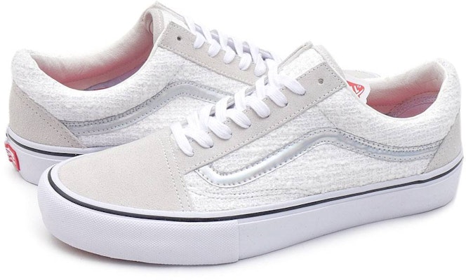 Supreme x Vans Old Skool Pro Iridescent 'White' VN000ZD4JIO Order Supreme x Vans Old Skool Pro Iridescent 'White' VN000ZD4JIO