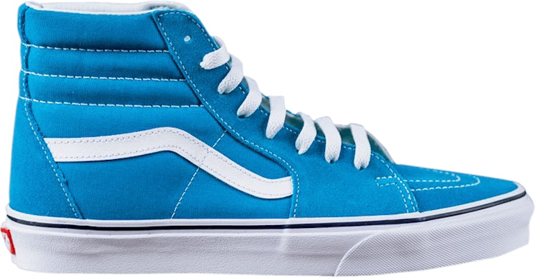 Enamel top blue vans
