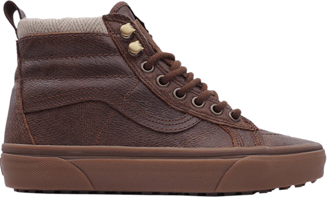 Vans sk8 sales hi mte leather