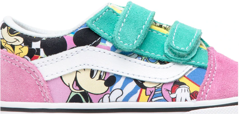 (Infant) Disney x Vans Old Skool Velcro '80s Mickey' VN0A344KUJE Order (Infant) Disney x Vans Old Skool Velcro '80s Mickey' VN0A344KUJE