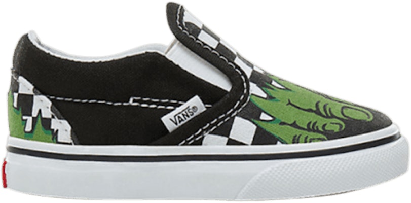 Toddler Marvel x Vans Slip On Hulk V00EX8U44 V00EX8U44