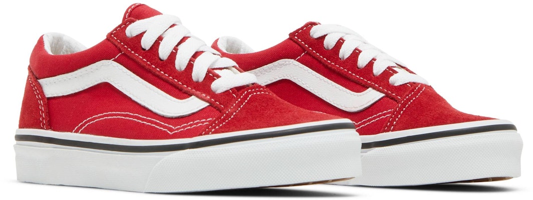 All red vans grade school cheap