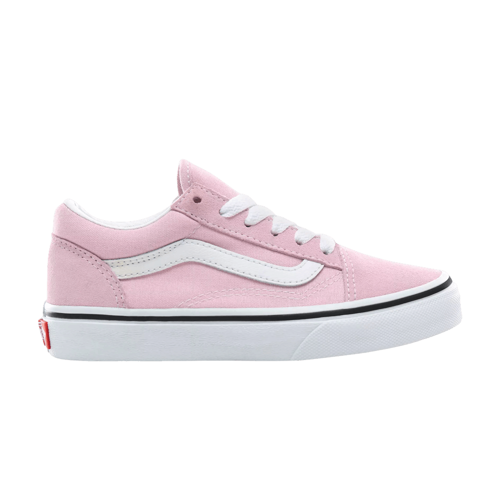 hot pink and white vans