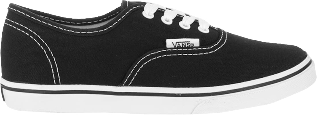 Grade School Vans Authentic Low Pro Black White VN000W6MY28