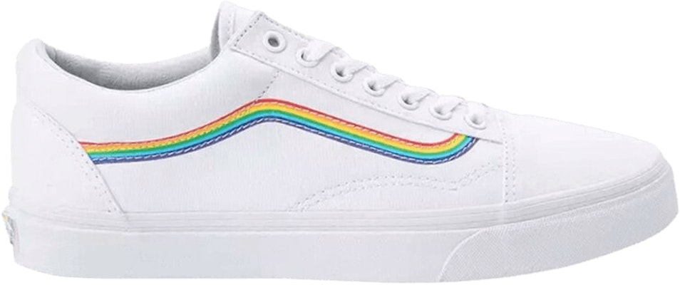 Rainbow vans grade best sale school