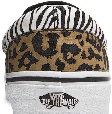 (Kanak-Kanak Sekolah) Vans Classic Slip-On 'Campuran Corak Haiwan' VN0A4UH82JK Sizing (Kanak-Kanak Sekolah) Vans Classic Slip-On 'Campuran Corak Haiwan' VN0A4UH82JK