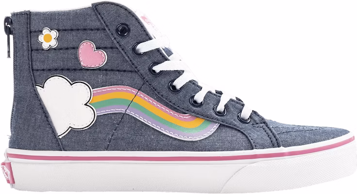 Rainbow vans grade best sale school