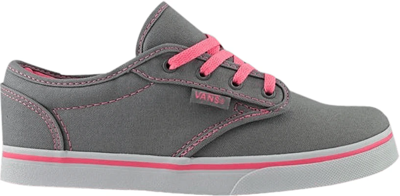 Grade School Vans Atwood Low Grey Pink Lemonade VN000SEGATP