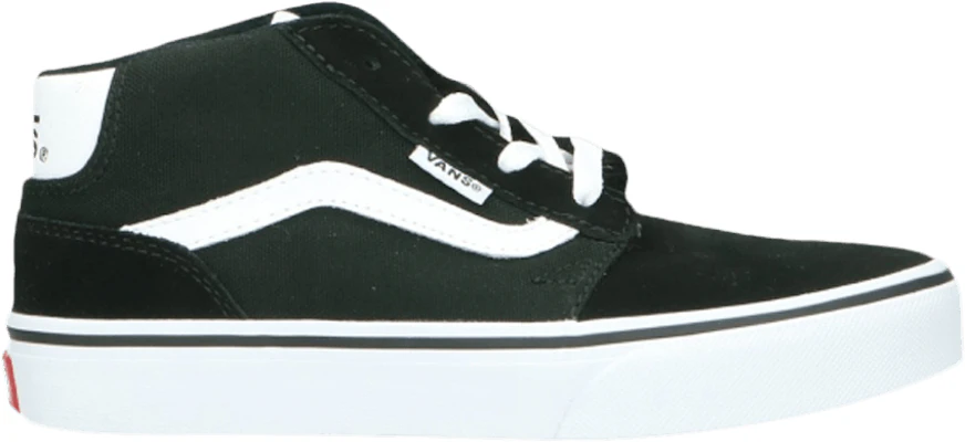 Grade School Vans Chapman Mid Black White VN0A38J4IJU
