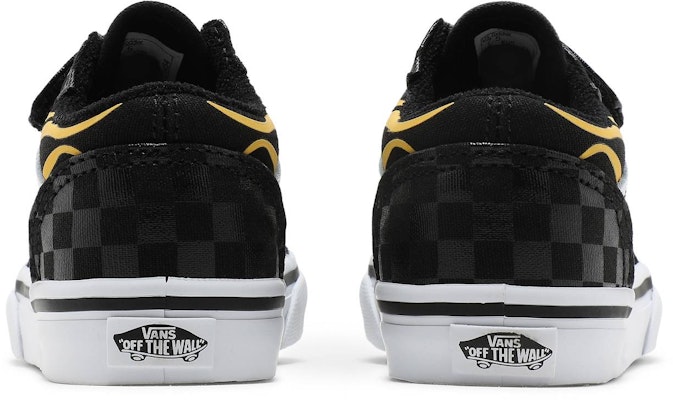 (Toddler) Vans Old Skool V 'Glow Flame' VN0A38JNESY Details for (Toddler) Vans Old Skool V 'Glow Flame' VN0A38JNESY
