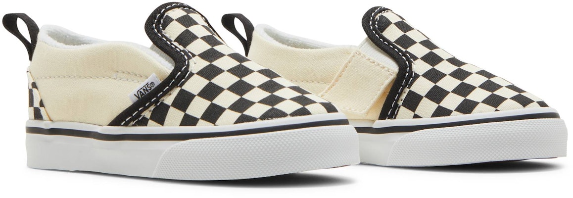 (Toddler) Vans Classic Slip-On V 'Checkerboard - Black White' VN0A34885GX Cheap (Toddler) Vans Classic Slip-On V 'Checkerboard - Black White' VN0A34885GX