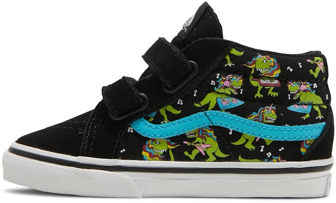 (Toddler) Vans Sk8-Mid Reissue V 'Glow Uni Rex' VN0A5DXD53A Lookbook (Toddler) Vans Sk8-Mid Reissue V 'Glow Uni Rex' VN0A5DXD53A
