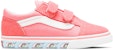(TD) Vans Old Skool V 'Unicorn' Kasut Kanak-Kanak الرجوع VN0A344KVE0