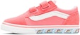 (TD) Vans Old Skool V 'Unicorn' Kasut Kanak-Kanak الرجوع VN0A344KVE0