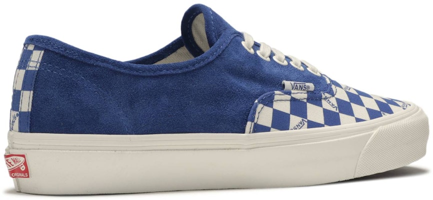Vans OG Authentic LX '真蓝棋盘格鞋头' VN0A45JJVQD Lookbook Vans OG Authentic LX '真蓝棋盘格鞋头' VN0A45JJVQD