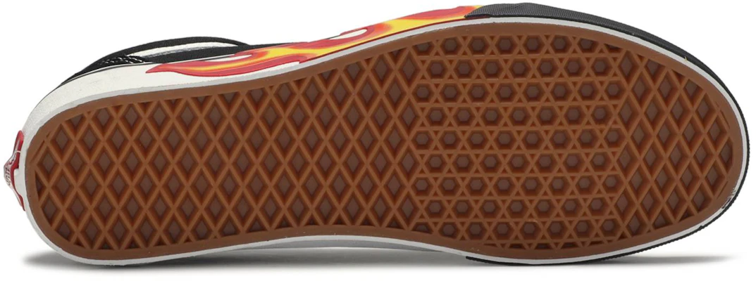 Flame cut out old top skool