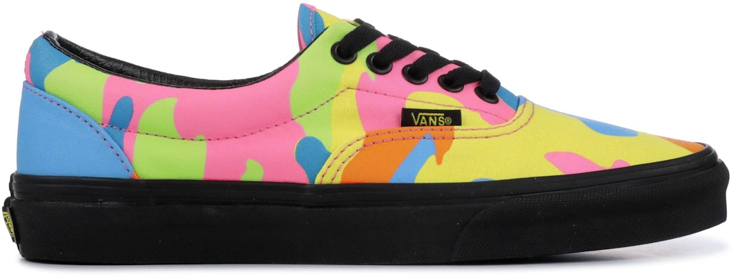 Neon clearance camo vans