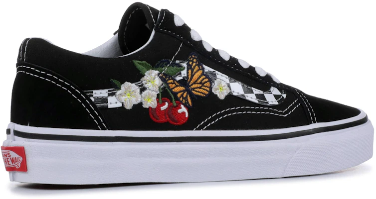 Checker floral 2025 old skool