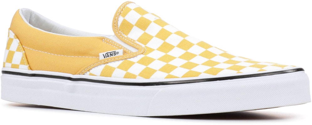 Vans Classic Slip On 'Cuadros Ocre' VN0A38F7QCP Order Vans Classic Slip On 'Cuadros Ocre' VN0A38F7QCP