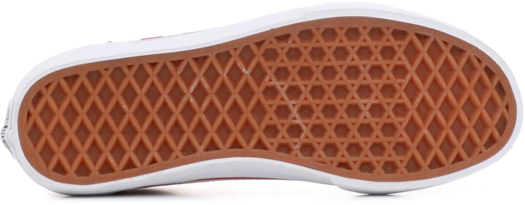 Red primary check old 2025 skool vans