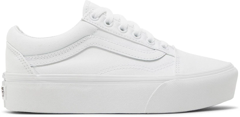 (Women) Vans Old Skool Platform 'True White' VN0A3B3UW00 Buy (Women) Vans Old Skool Platform 'True White' VN0A3B3UW00