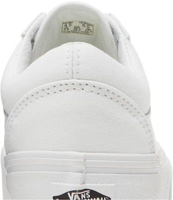 (Women) Vans Old Skool Platform 'True White' VN0A3B3UW00 Sizing (Women) Vans Old Skool Platform 'True White' VN0A3B3UW00