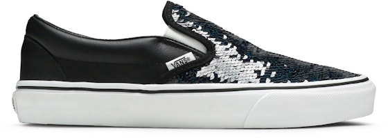 Vans クラシックスリッポン キラキラ黒チェッカー (Vans Kurashikkusurippon Kirakira Kuro Chekkā) VN0A4BV3TB8 Buy Vans クラシックスリッポン キラキラ黒チェッカー (Vans Kurashikkusurippon Kirakira Kuro Chekkā) VN0A4BV3TB8