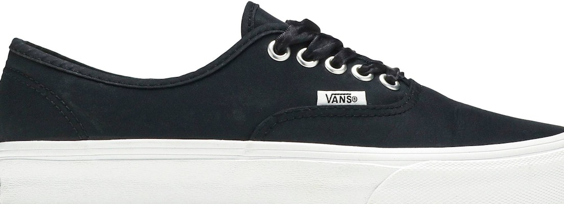 (W) Vans オーセンティック サテンラックス ブラック (Vans Authentic Satin Lux Black) VN0A38EMQ9I Order (W) Vans オーセンティック サテンラックス ブラック (Vans Authentic Satin Lux Black) VN0A38EMQ9I