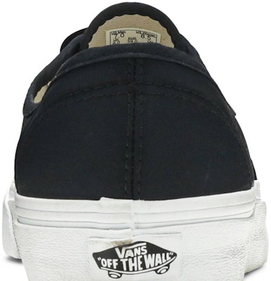 (W) Vans オーセンティック サテンラックス ブラック (Vans Authentic Satin Lux Black) VN0A38EMQ9I Sizing (W) Vans オーセンティック サテンラックス ブラック (Vans Authentic Satin Lux Black) VN0A38EMQ9I