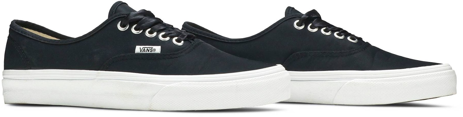 (W) Vans オーセンティック サテンラックス ブラック (Vans Authentic Satin Lux Black) VN0A38EMQ9I Cheap (W) Vans オーセンティック サテンラックス ブラック (Vans Authentic Satin Lux Black) VN0A38EMQ9I