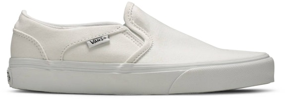 (Women) Vans Asher 'White Canvas' VN0A32QMI7Q (Women) Vans Asher 'White Canvas' VN0A32QMI7Q